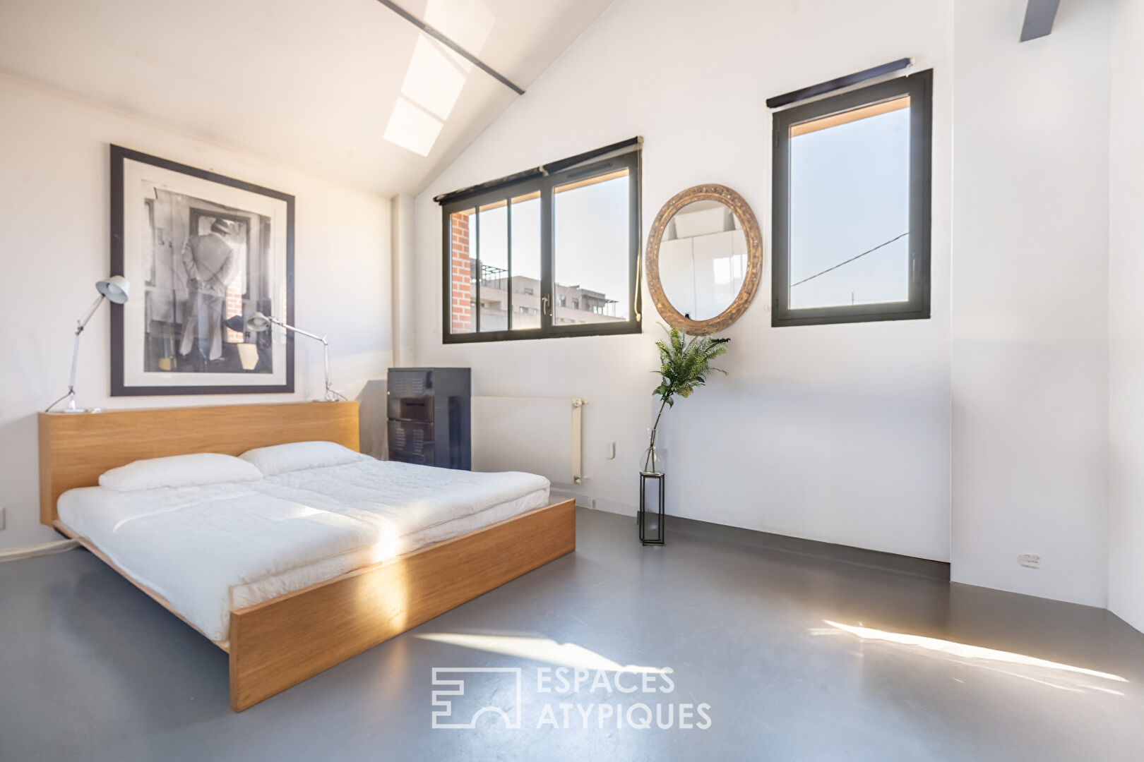 Loft en duplex dans une ancienne usine