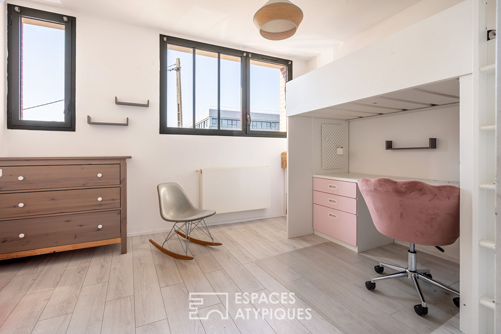 Loft en duplex dans une ancienne usine