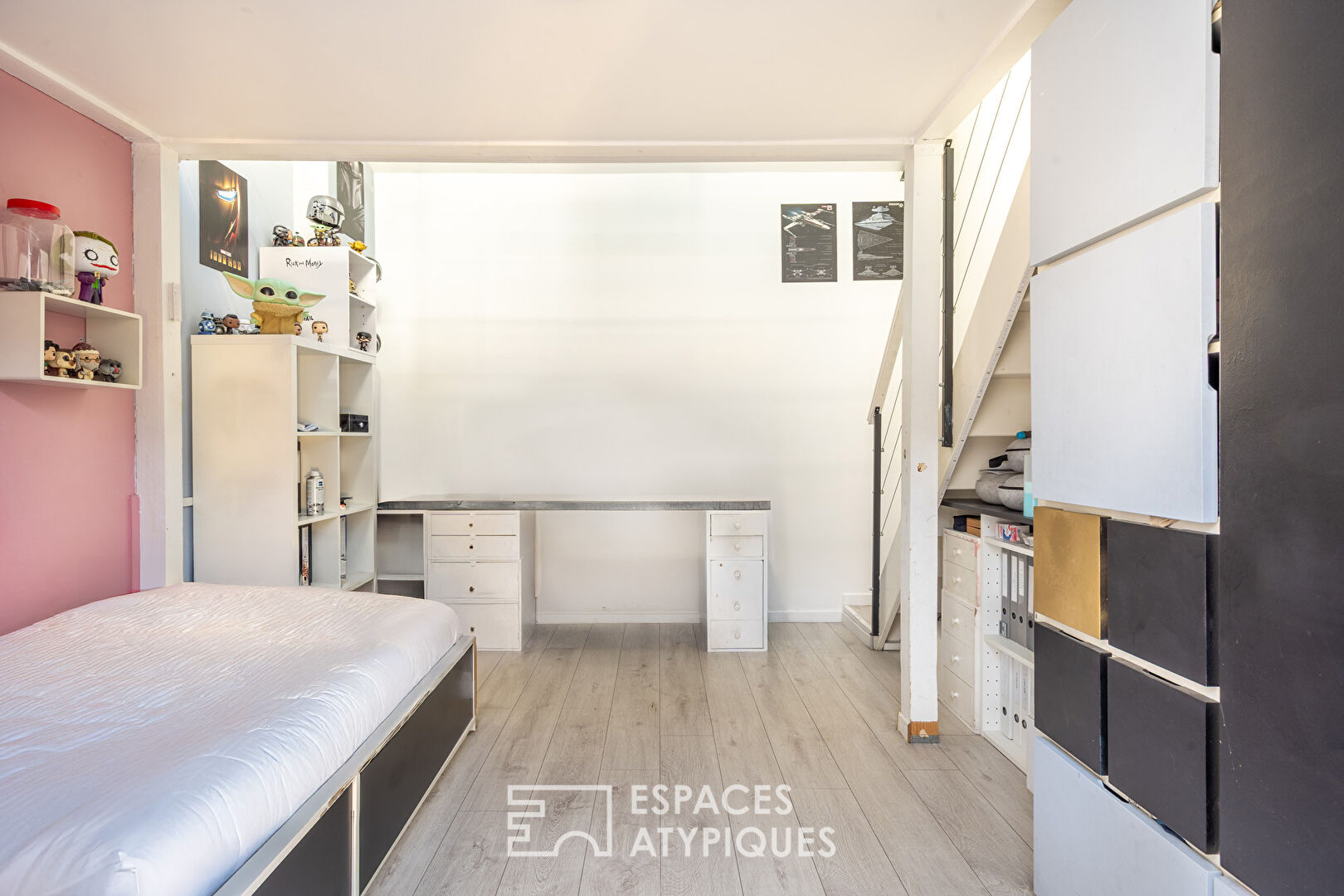 Loft en duplex dans une ancienne usine