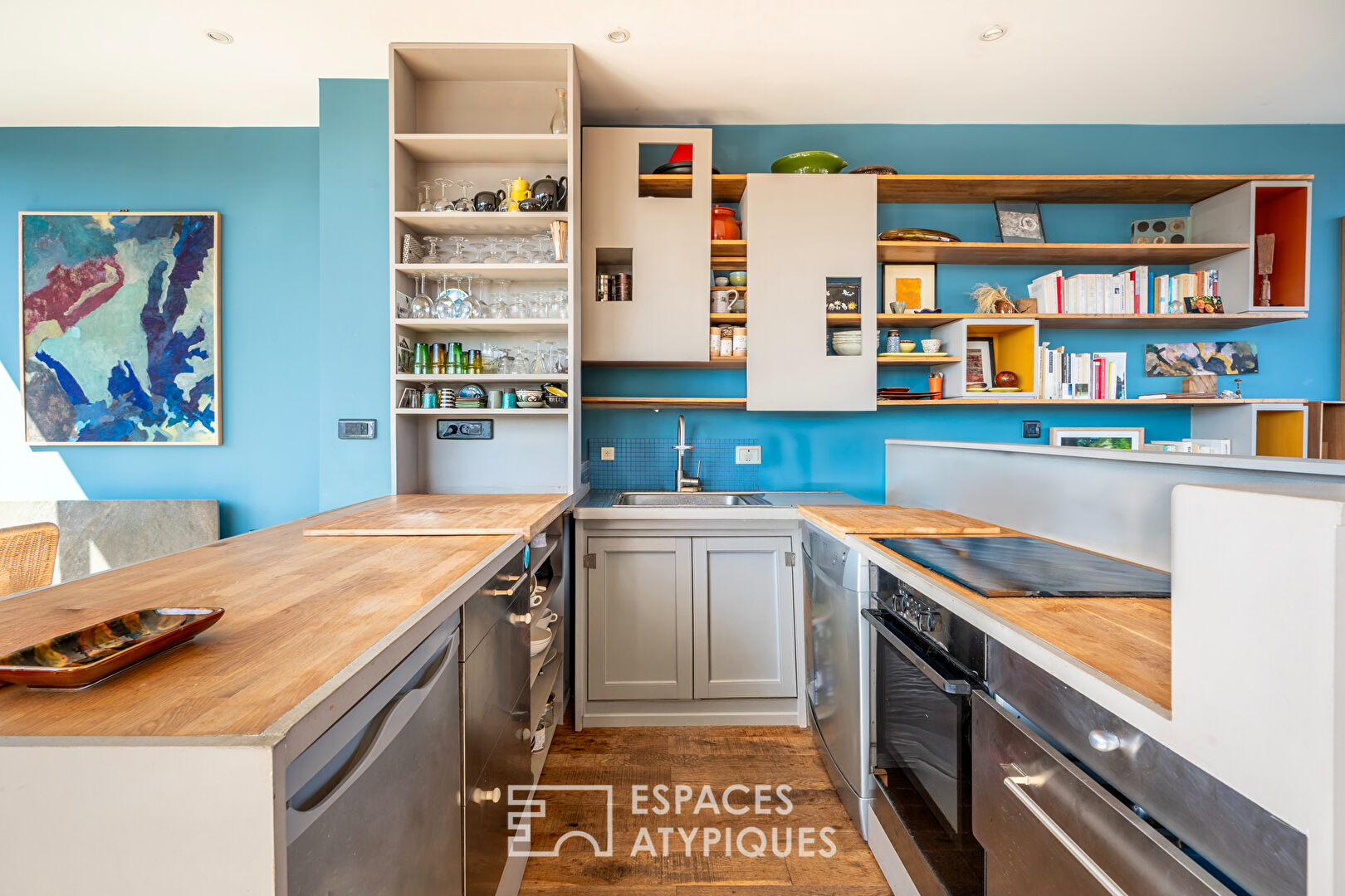 Duplex d’architecte avec terrasses