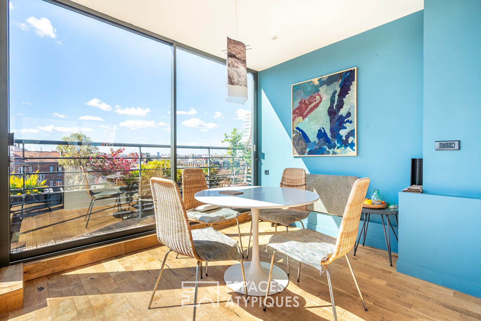 Duplex d’architecte avec terrasses