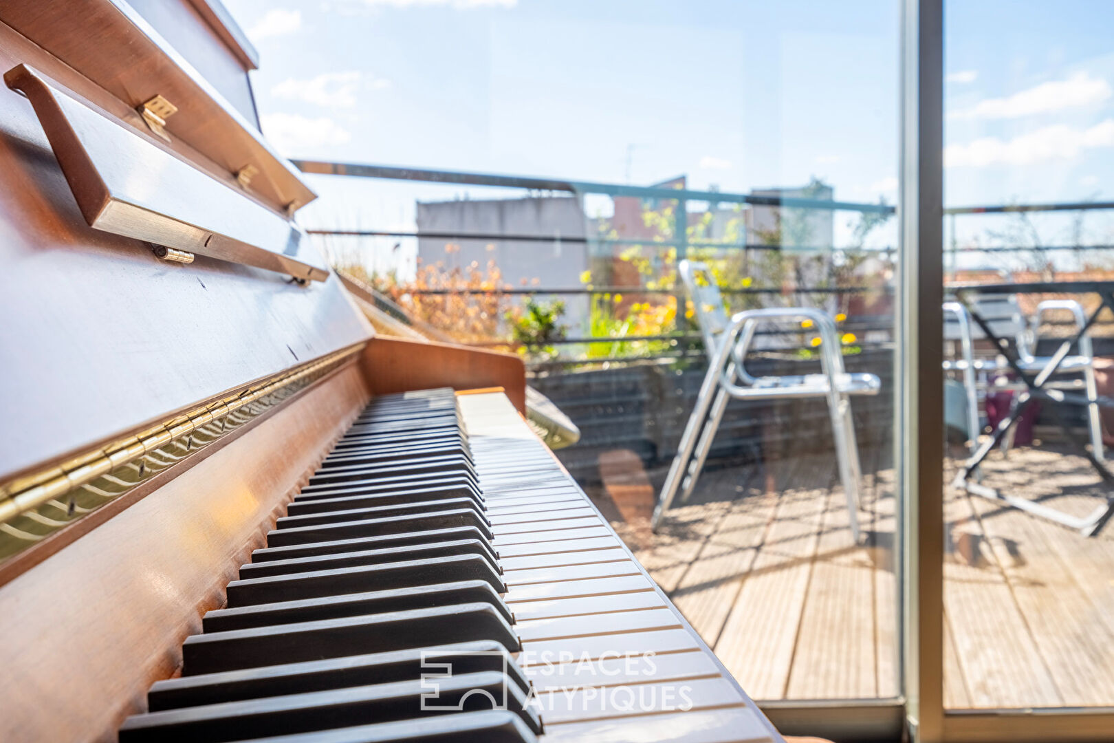 Duplex d’architecte avec terrasses