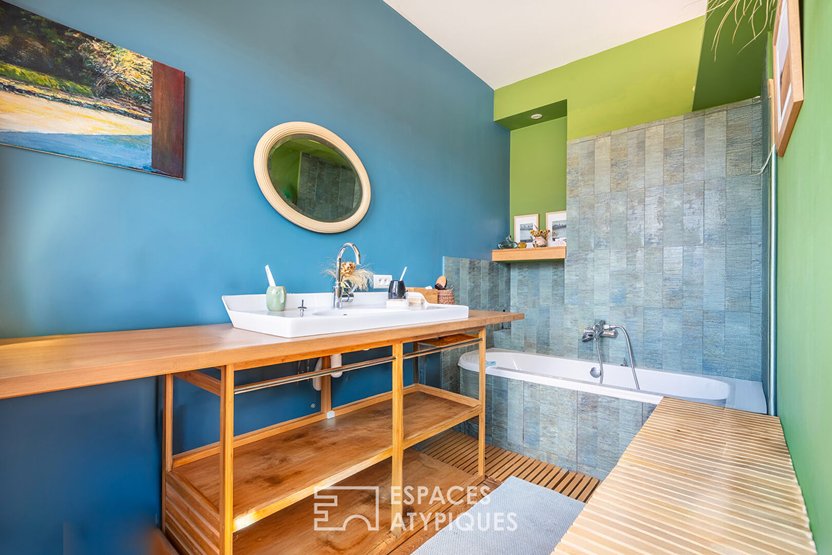 Duplex d’architecte avec terrasses
