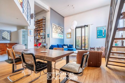 Duplex loft with terrace