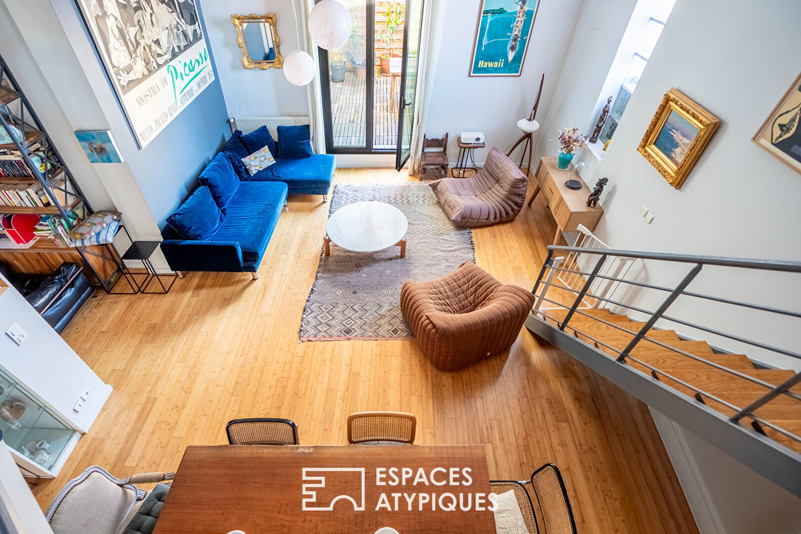 Duplex loft with terrace