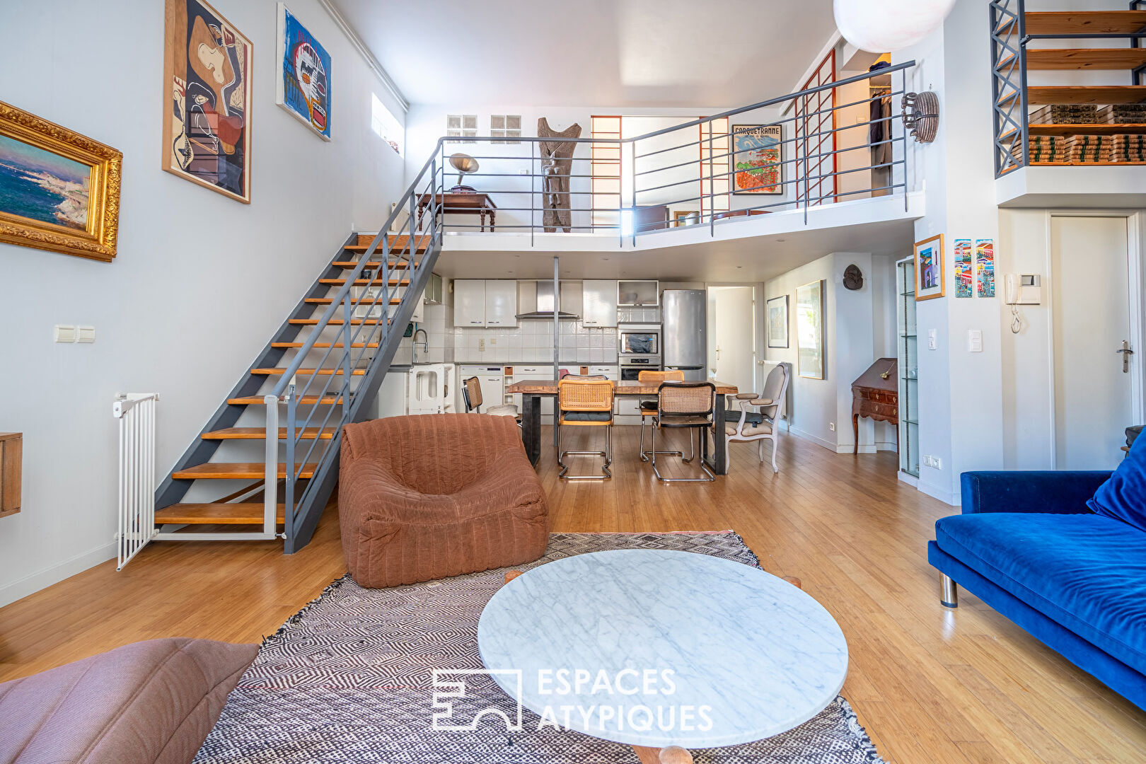 Duplex loft with terrace