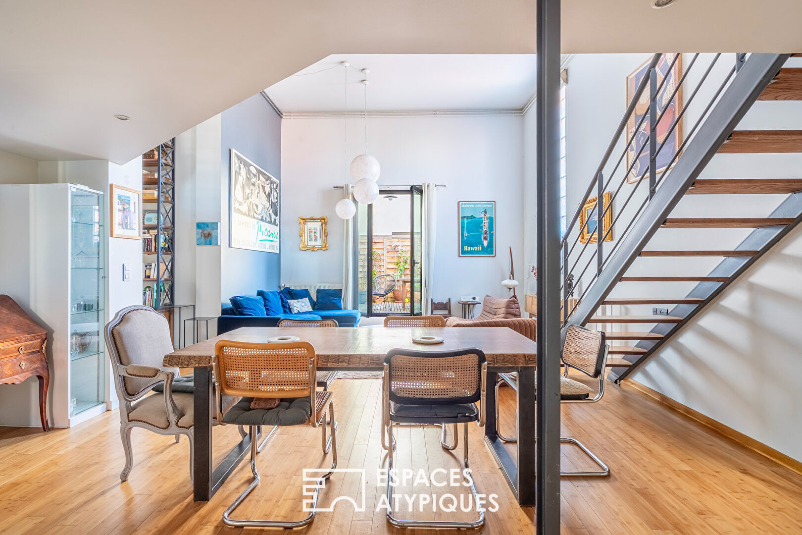 Duplex loft with terrace