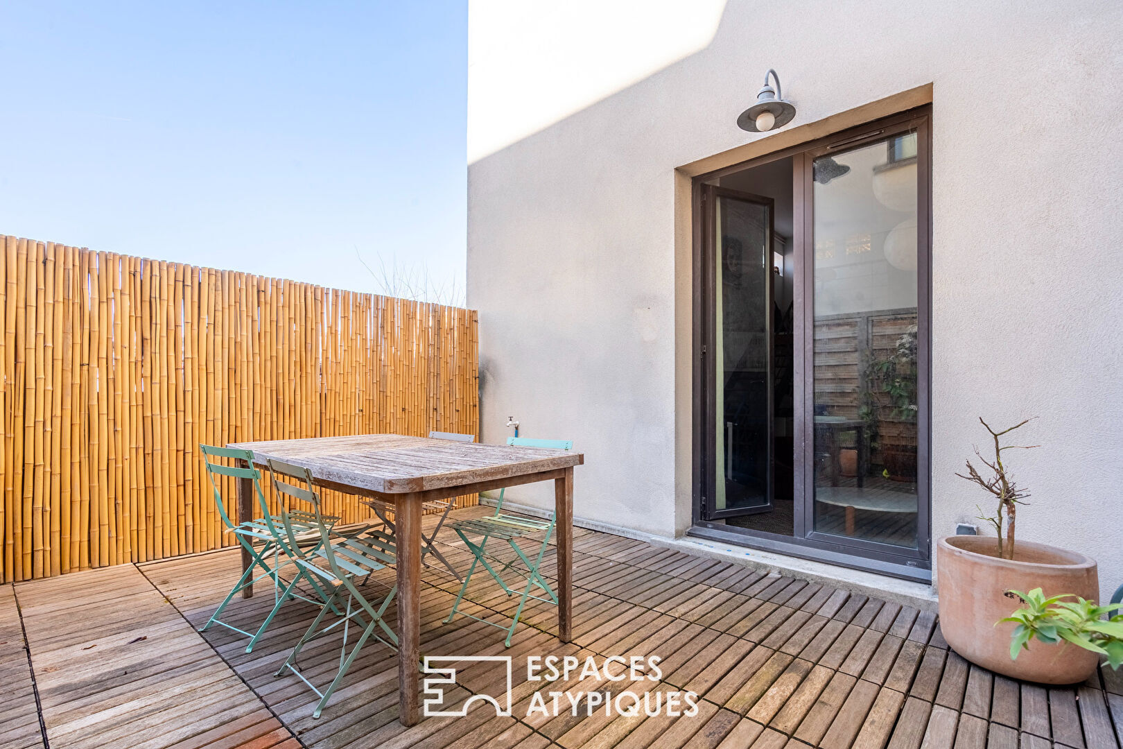 Duplex loft with terrace