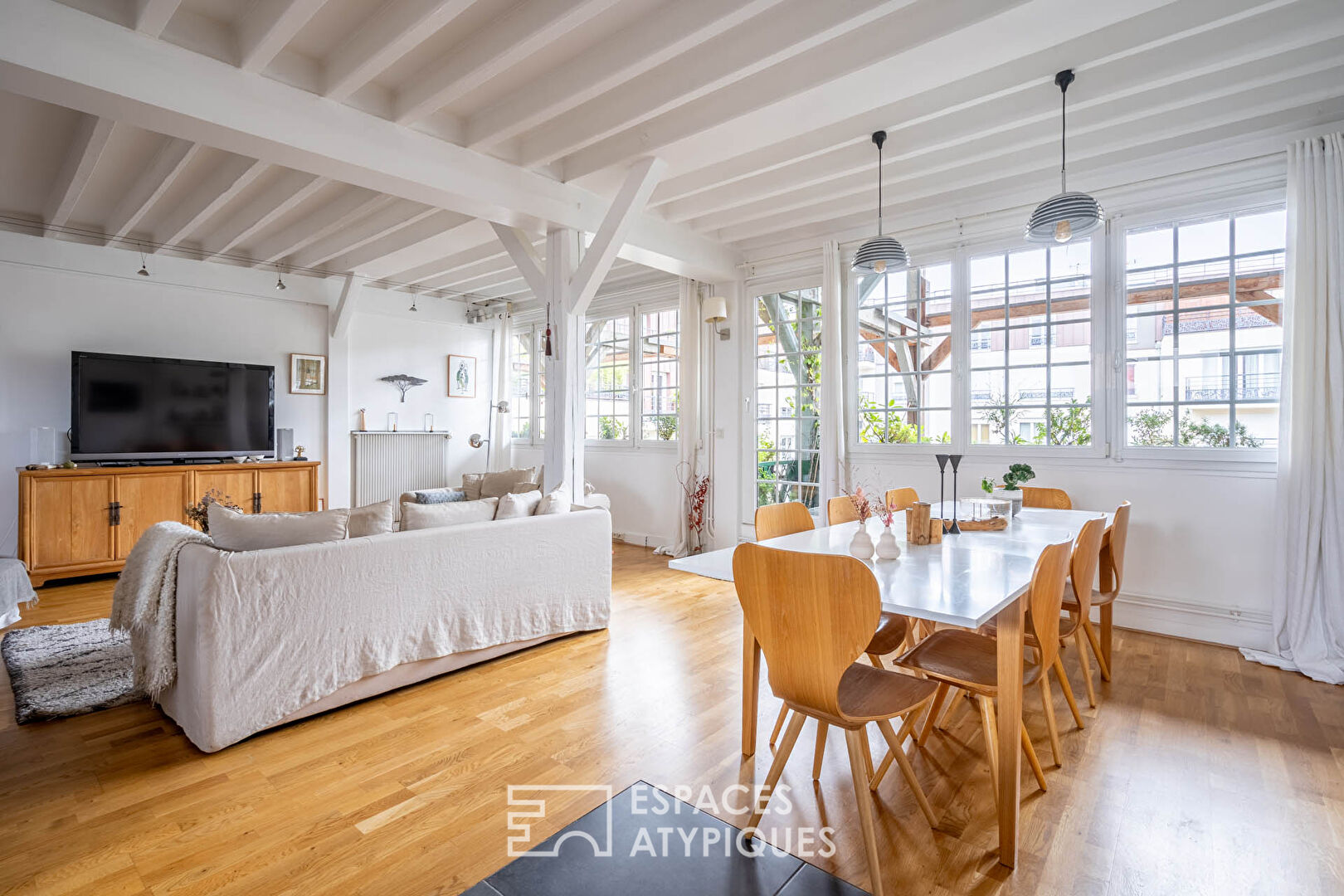 Loft de charme avec balcon