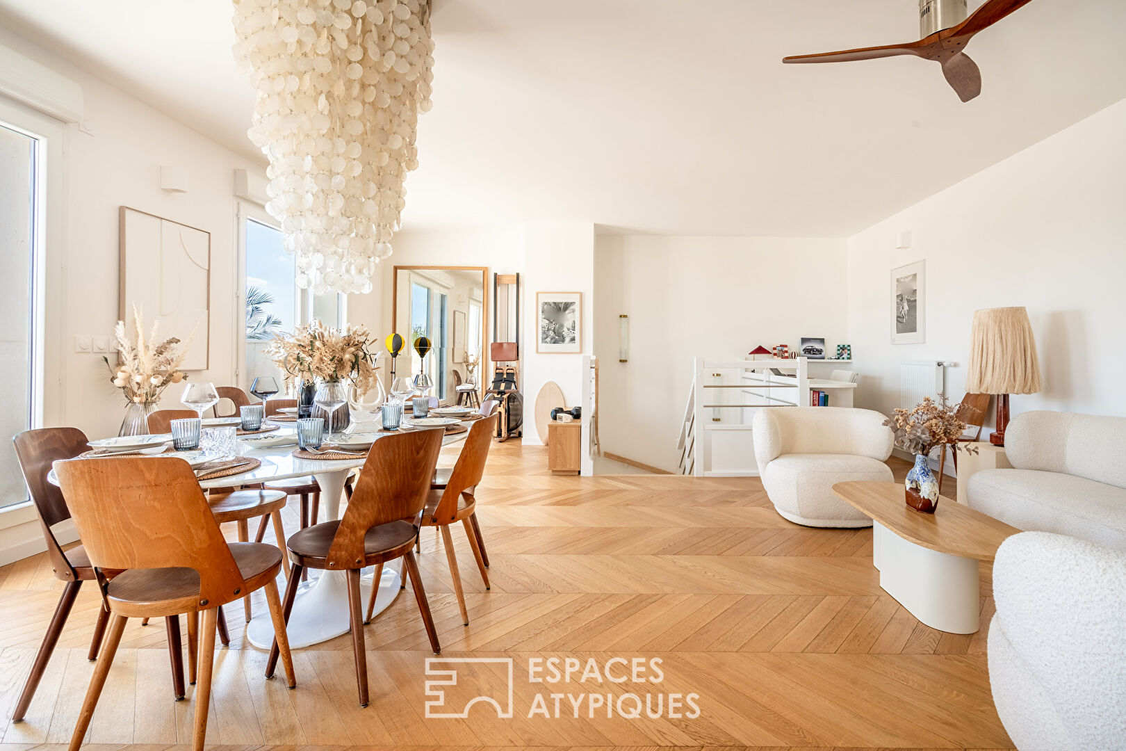 Duplex avec terrasse et vue imprenable sur le Sacré Coeur