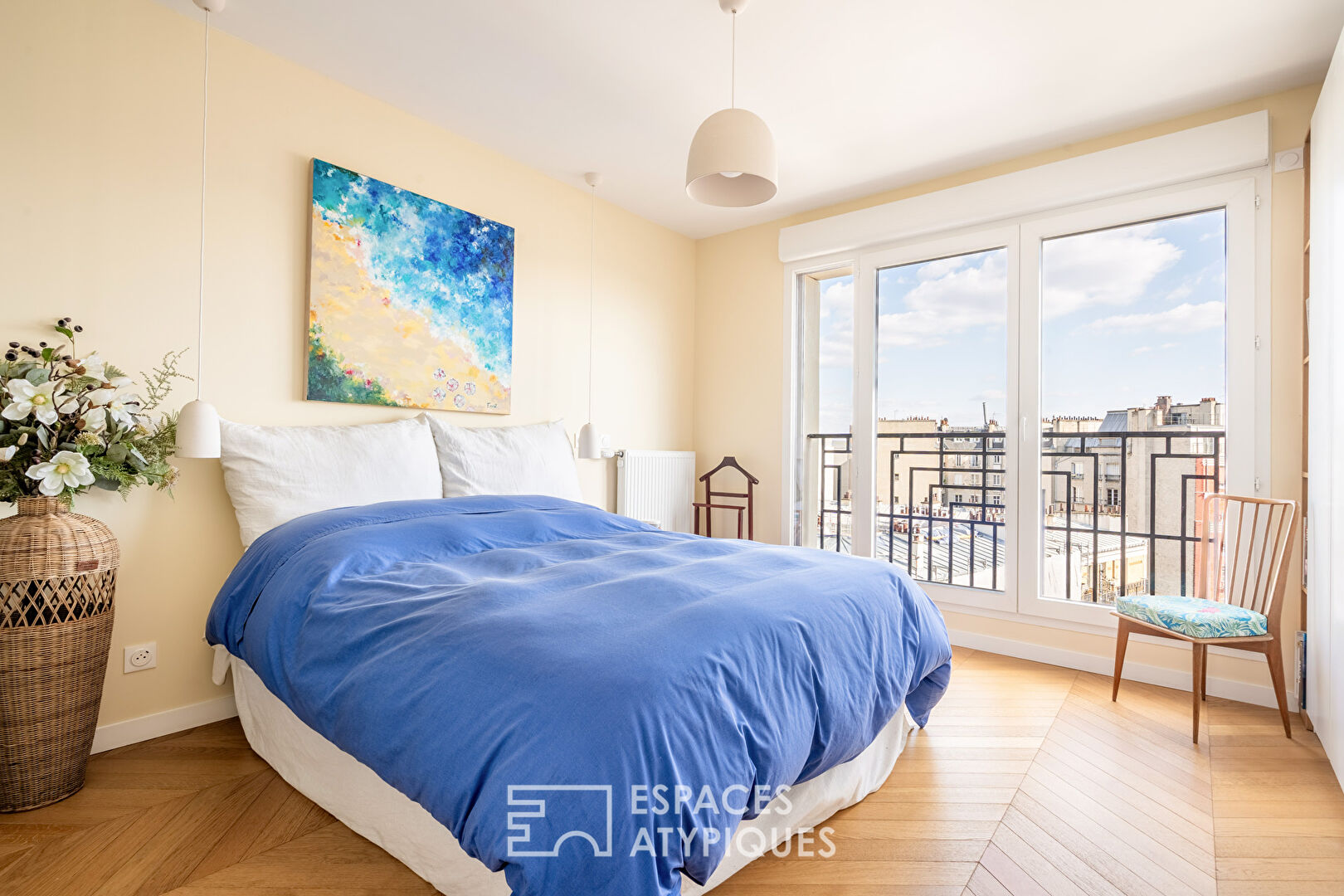 Duplex avec terrasse et vue imprenable sur le Sacré Coeur