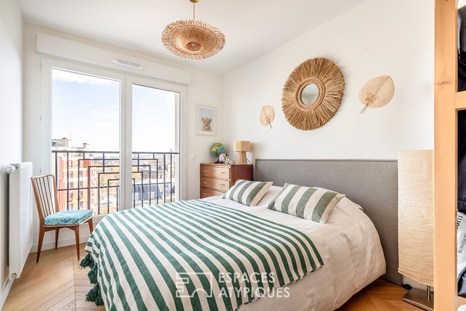 Duplex avec terrasse et vue imprenable sur le Sacré Coeur