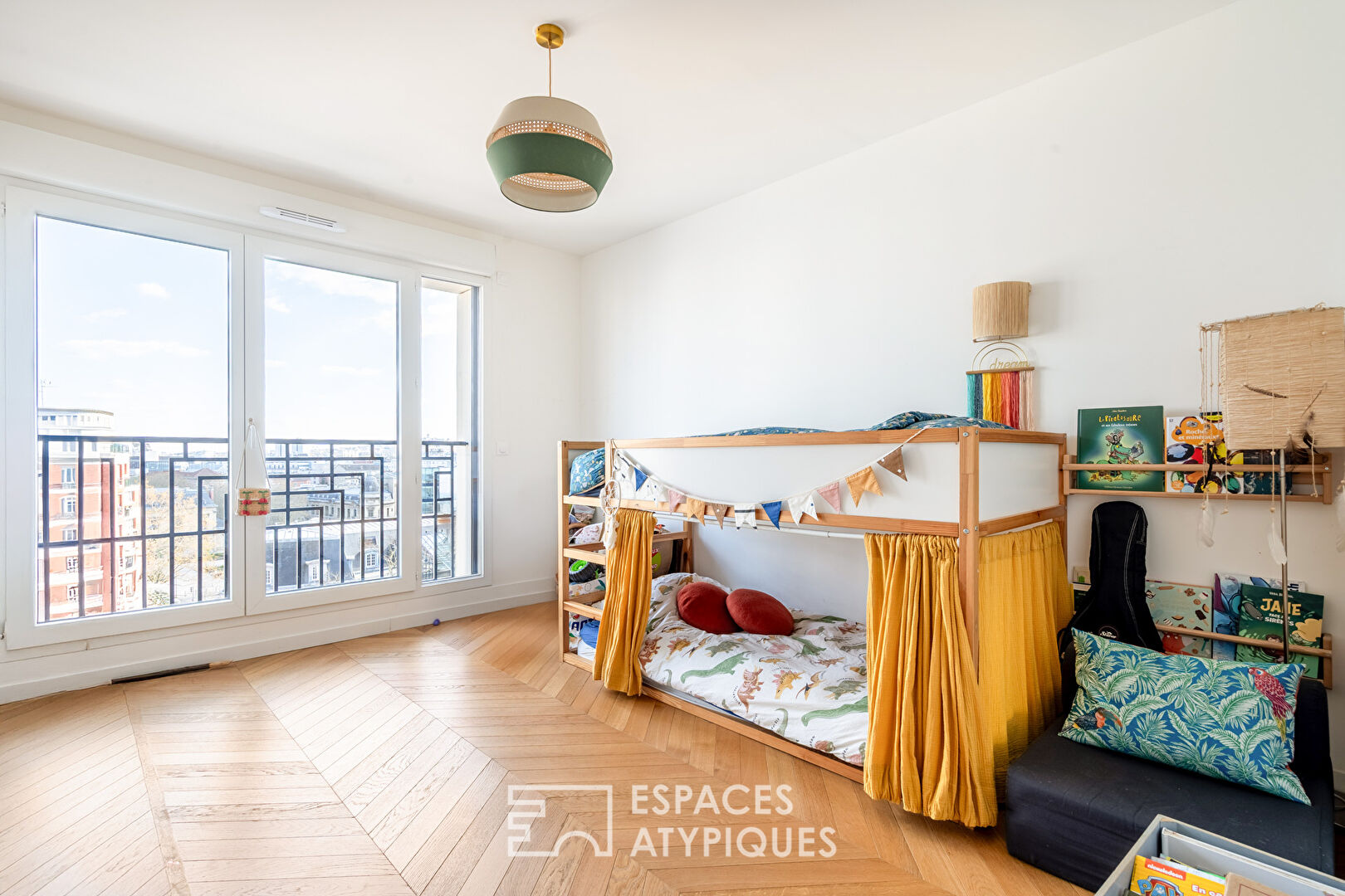 Duplex avec terrasse et vue imprenable sur le Sacré Coeur