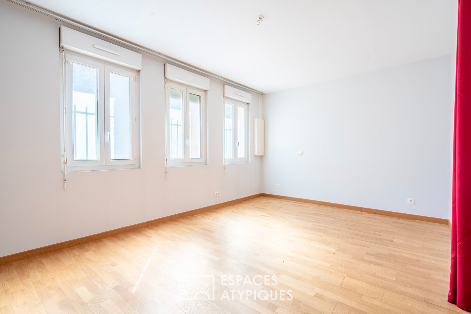 Loft with terrace and garden