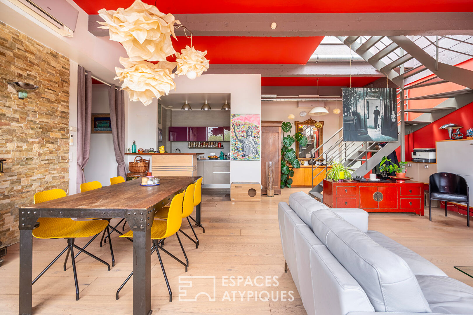 Loft avec rooftop