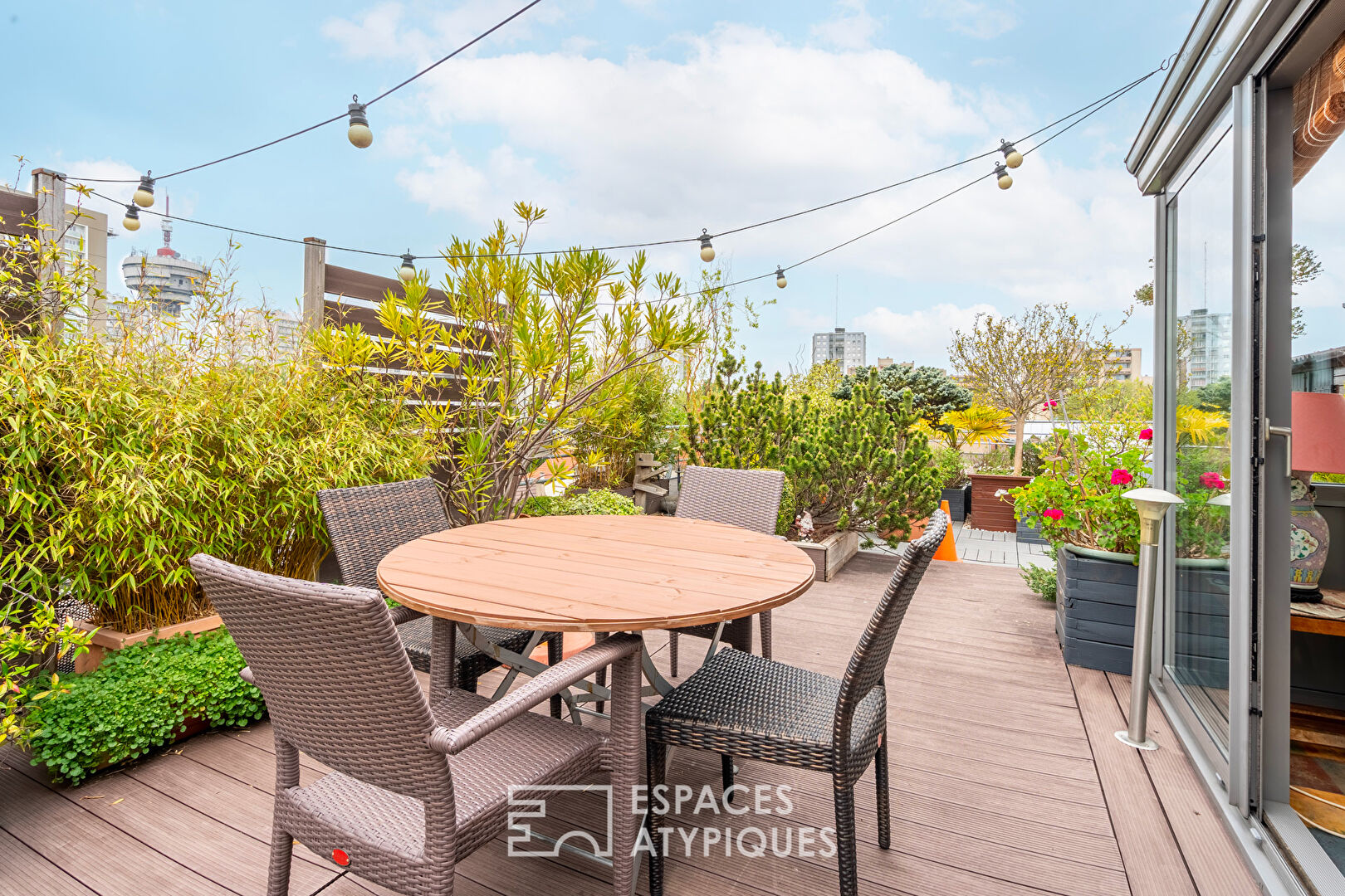 Loft avec rooftop