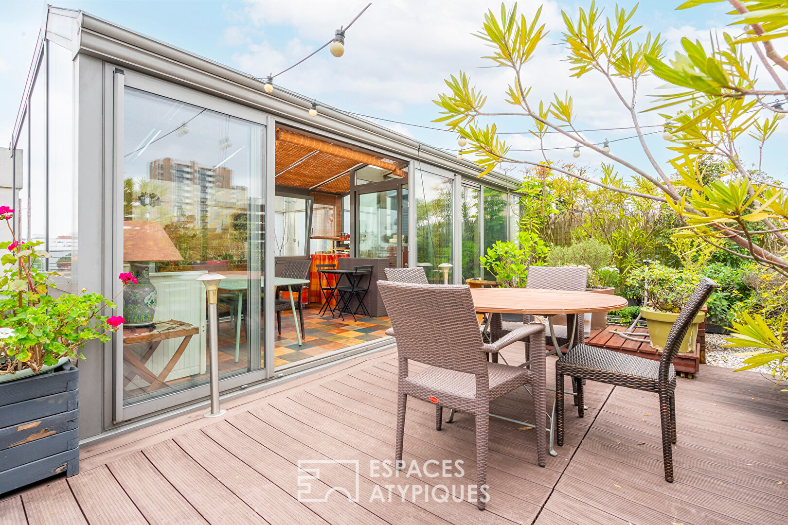 Loft avec rooftop