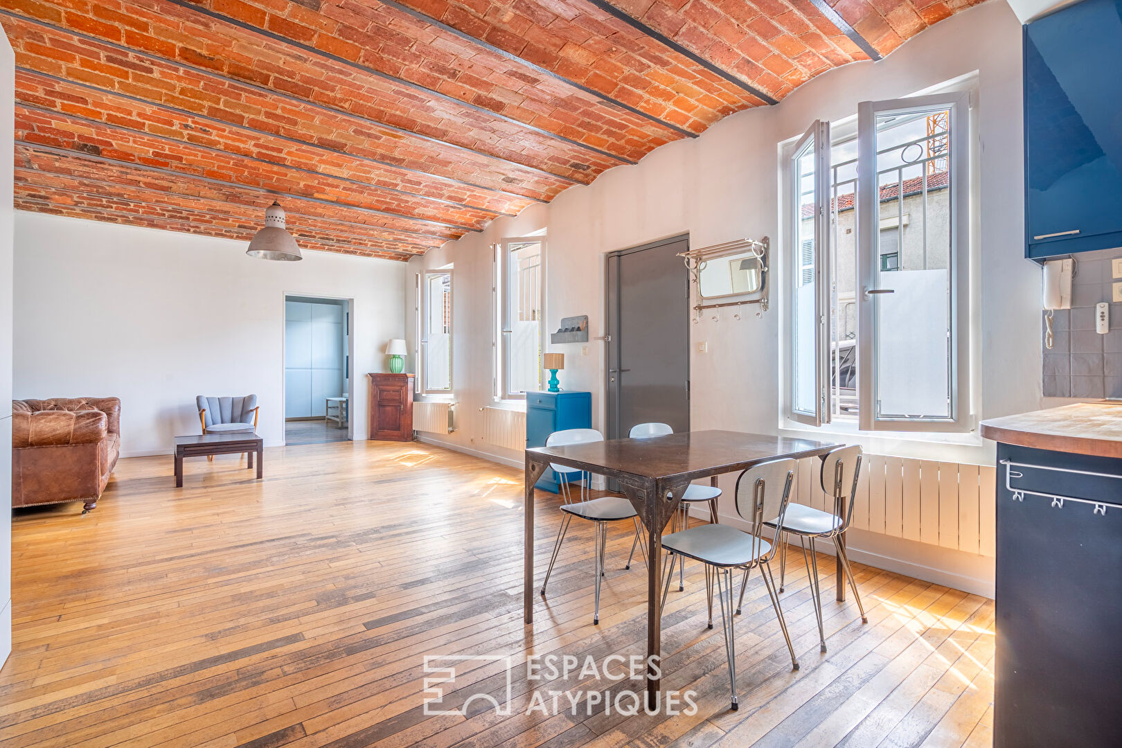 Duplex à l’esprit maison avec rooftop