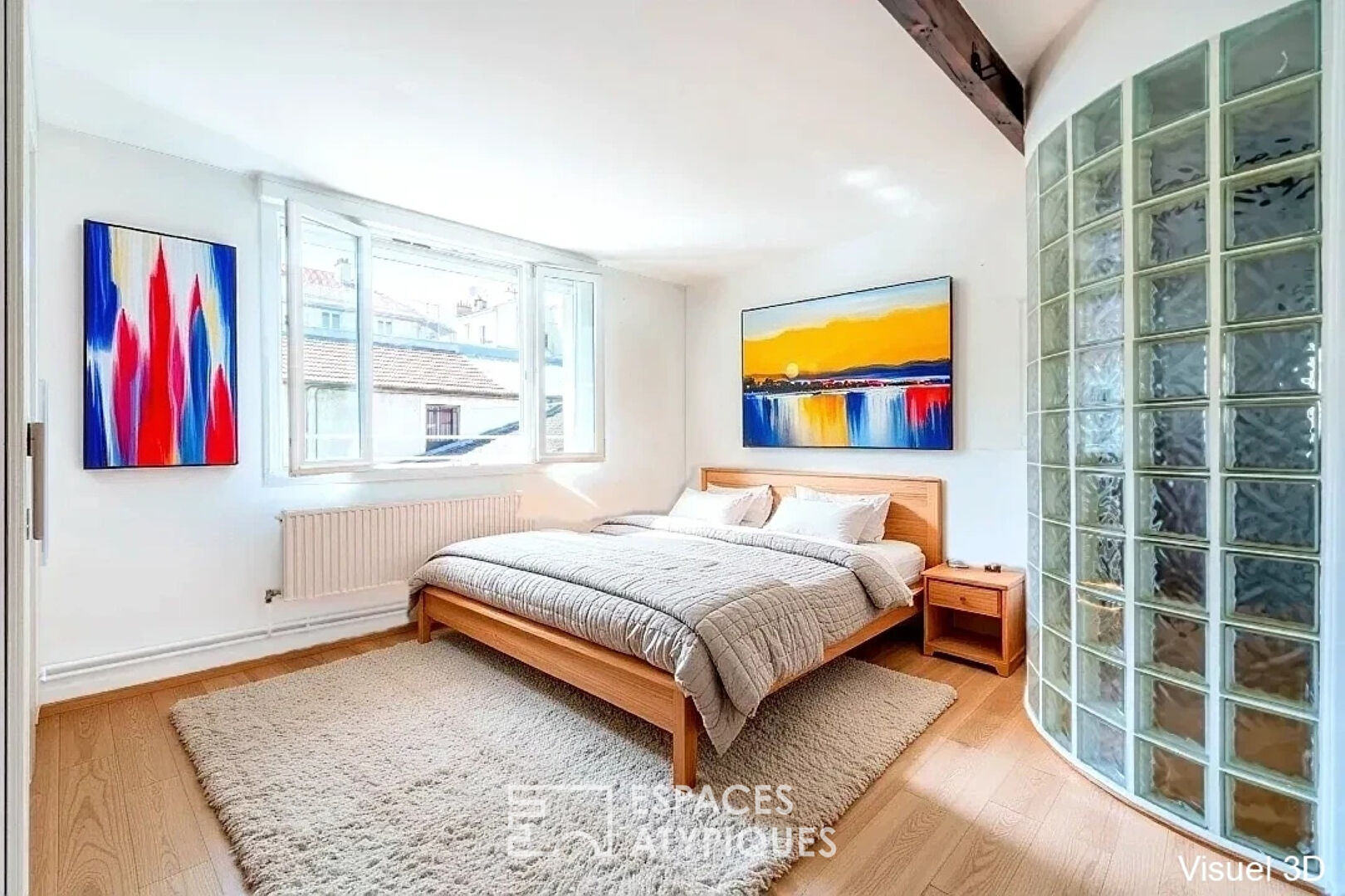 Duplex à l’esprit maison avec rooftop