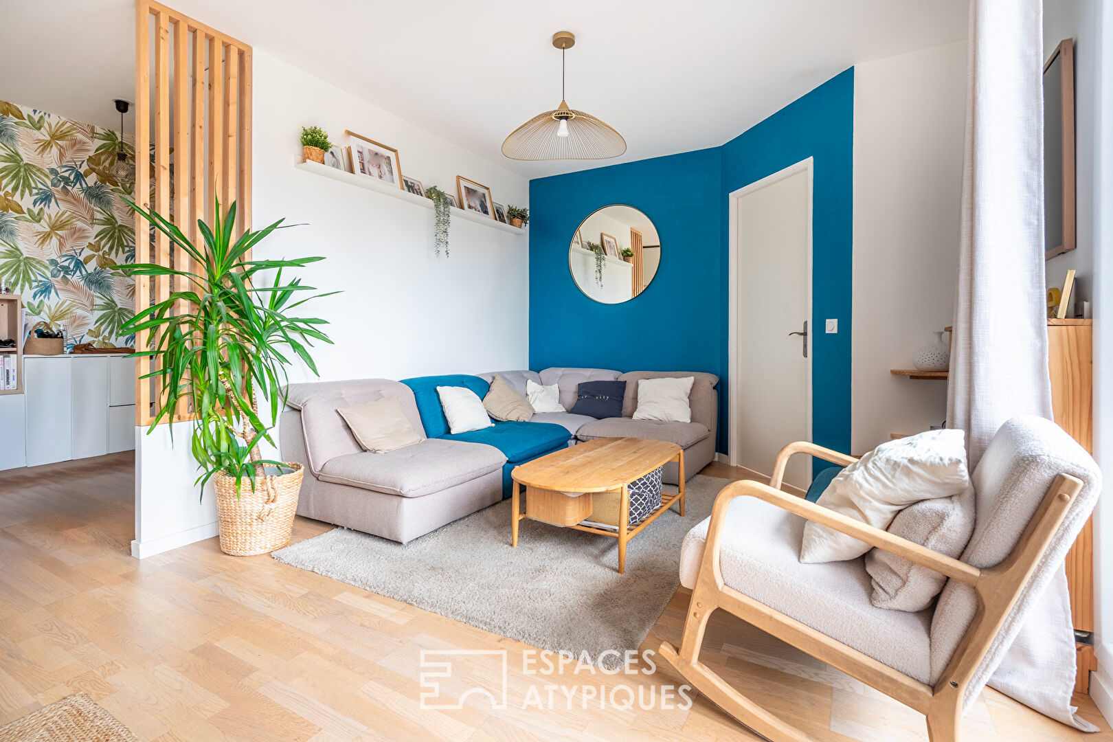 Appartement en dernier étage avec terrasse et vue dégagée