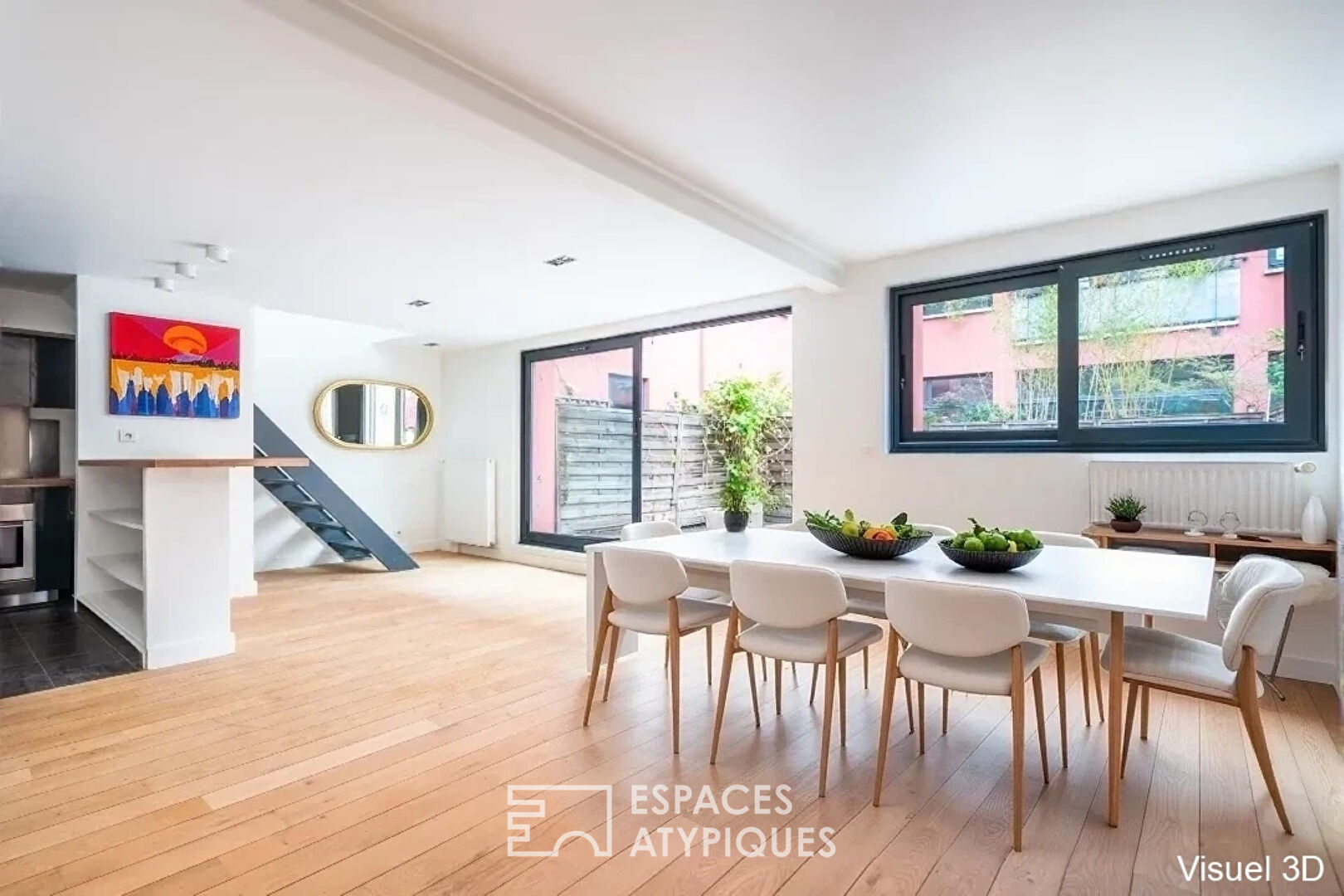 Duplex avec terrasse