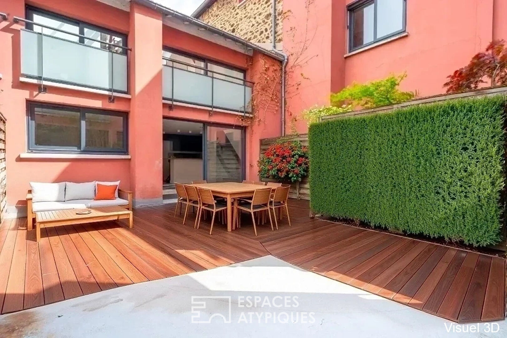 Duplex avec terrasse