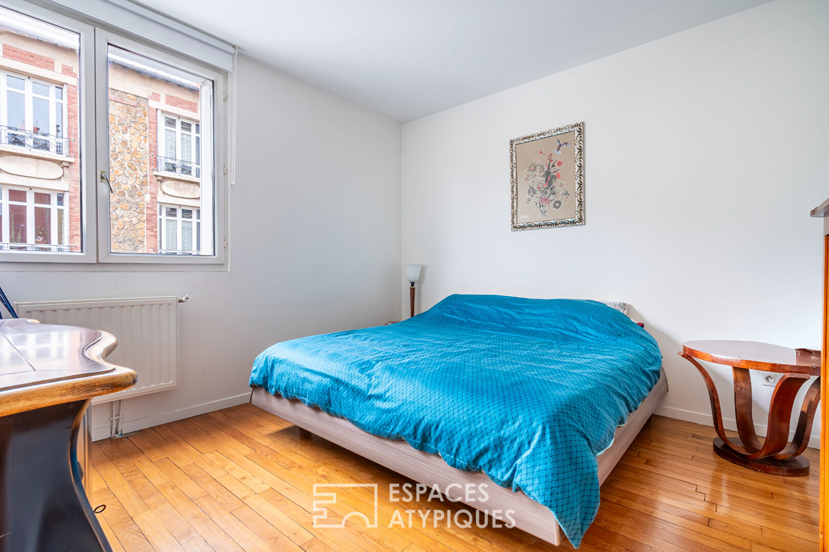 Duplex inversé avec jardin