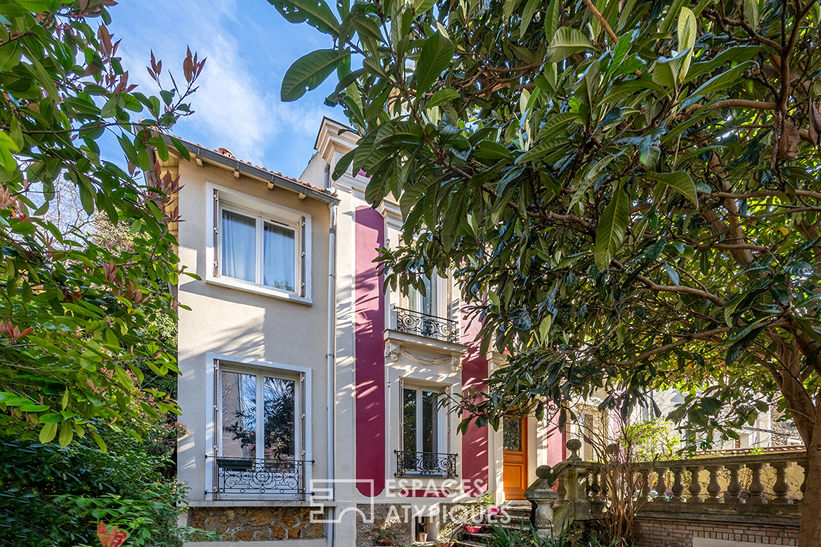 Maison de maître avec jardin
