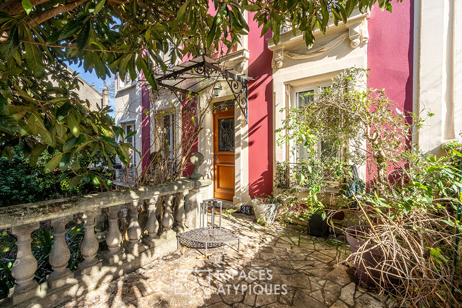 Maison de maître avec jardin