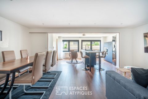 Duplex avec jardin