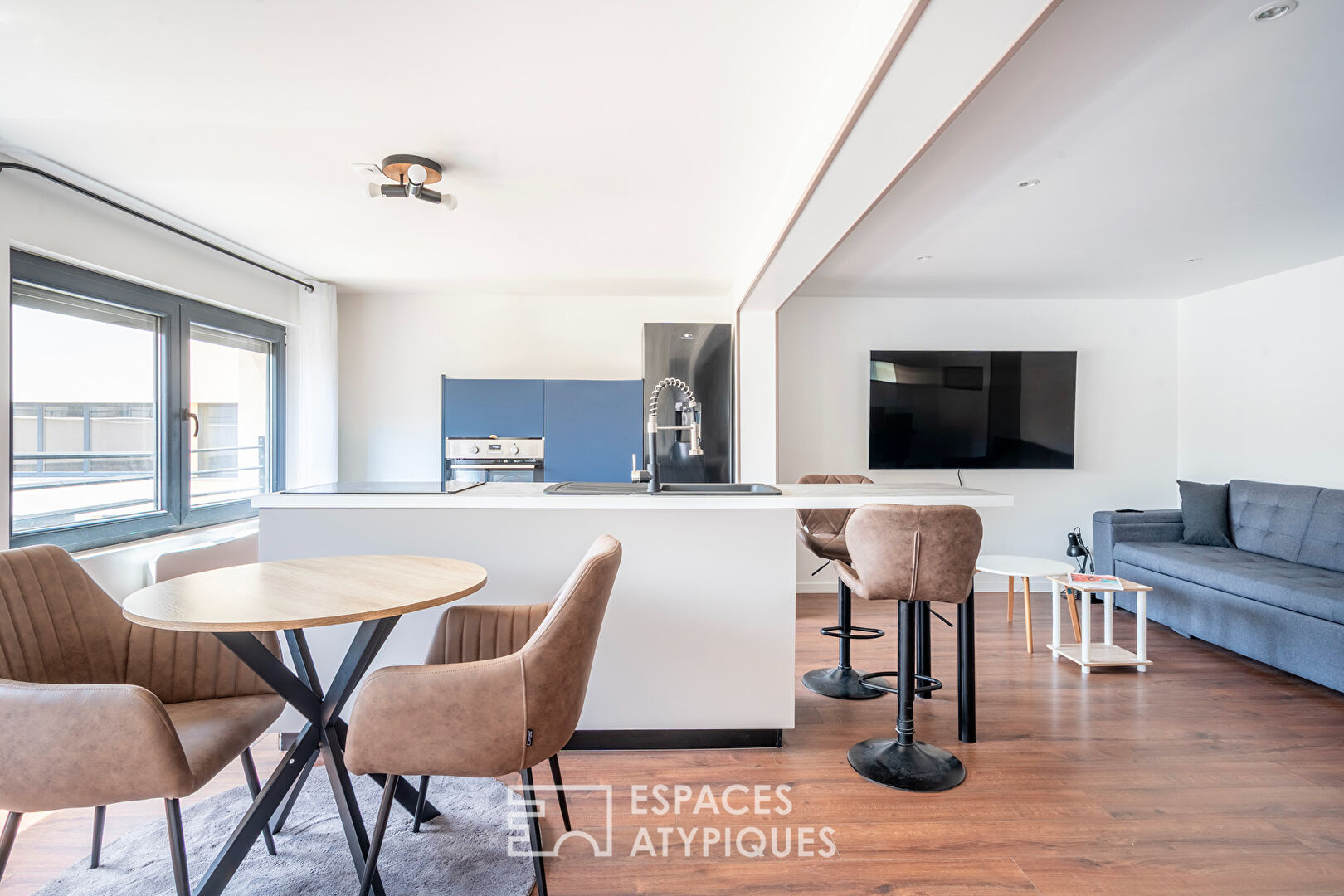 Duplex avec jardin