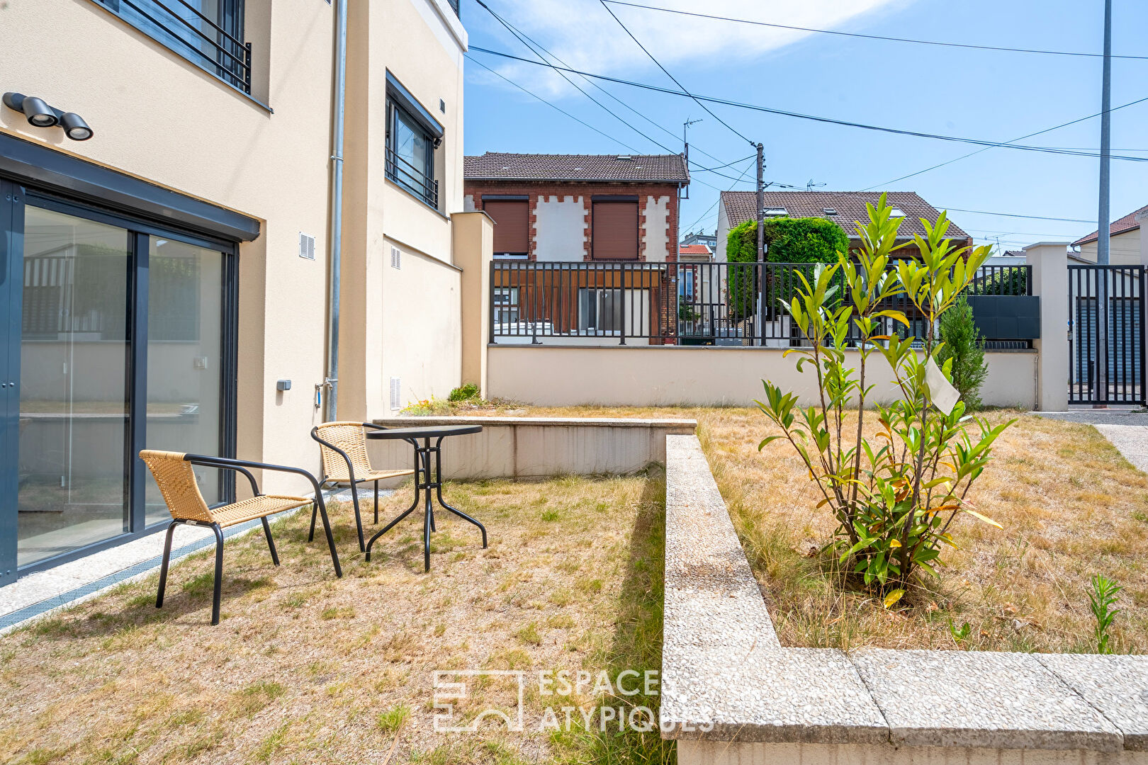 Duplex avec jardin