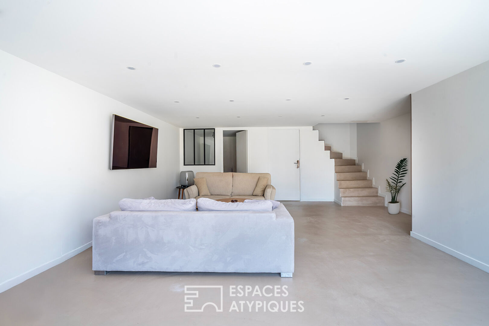 Duplex avec jardin