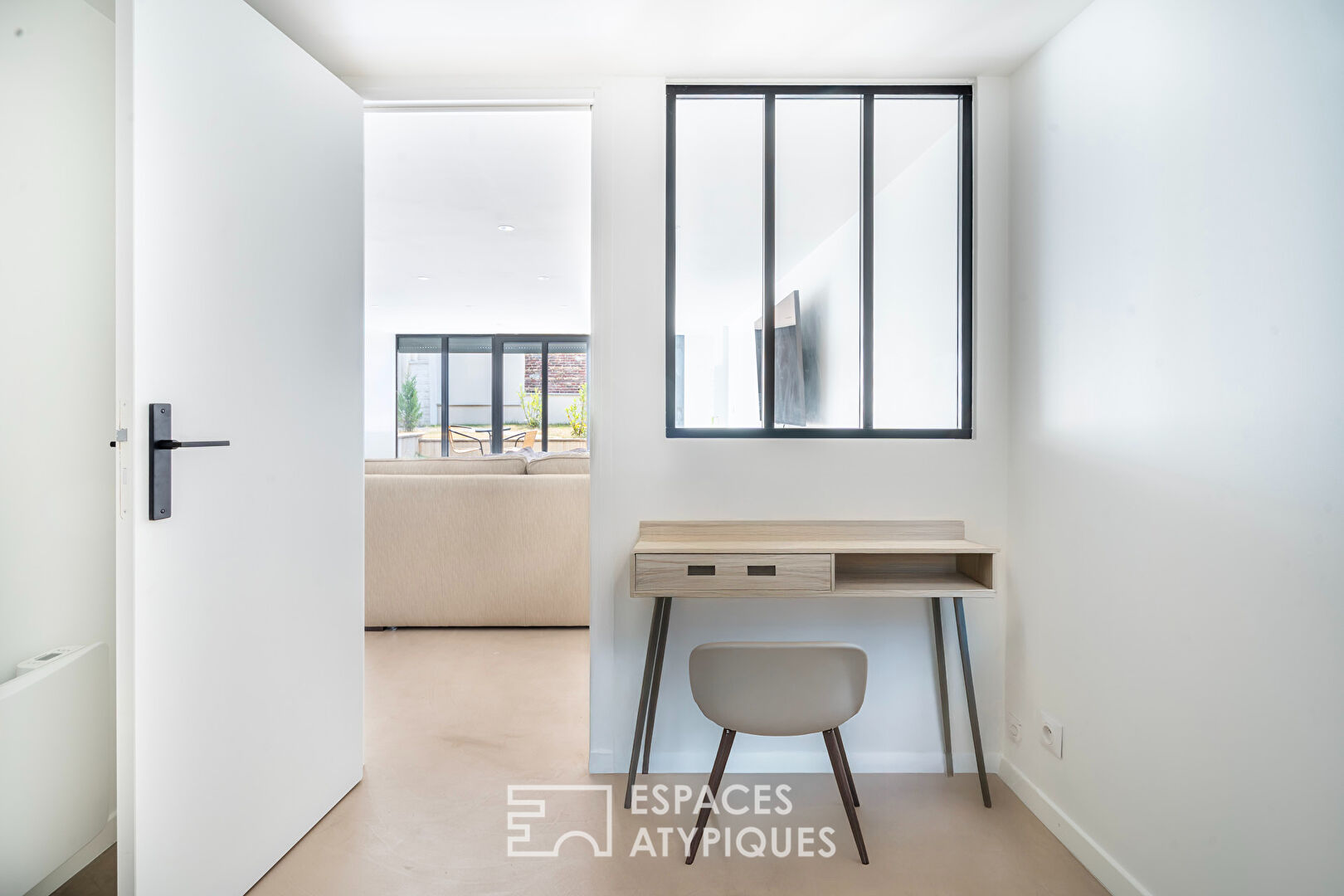Duplex avec jardin