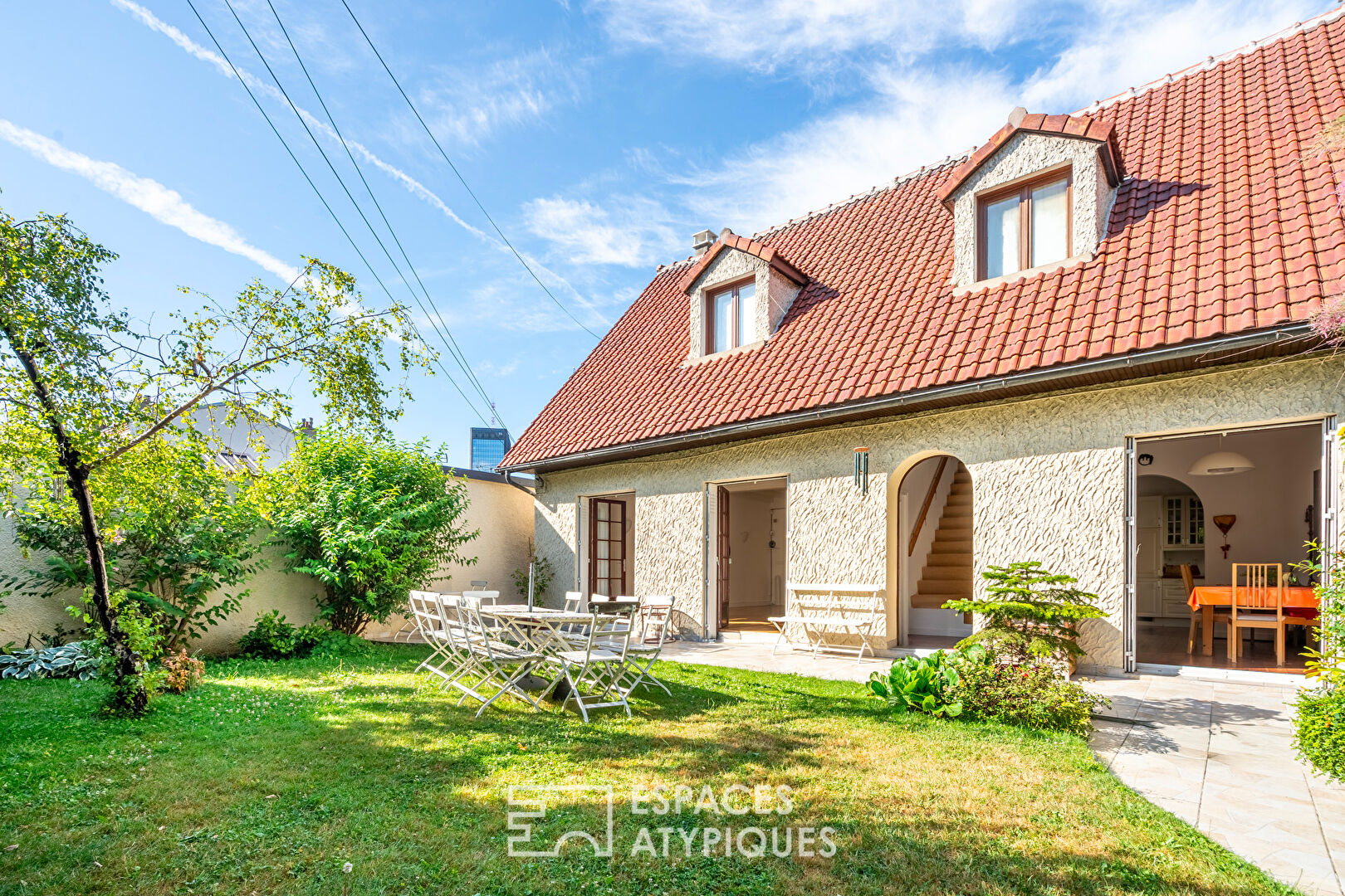 Maison avec jardin