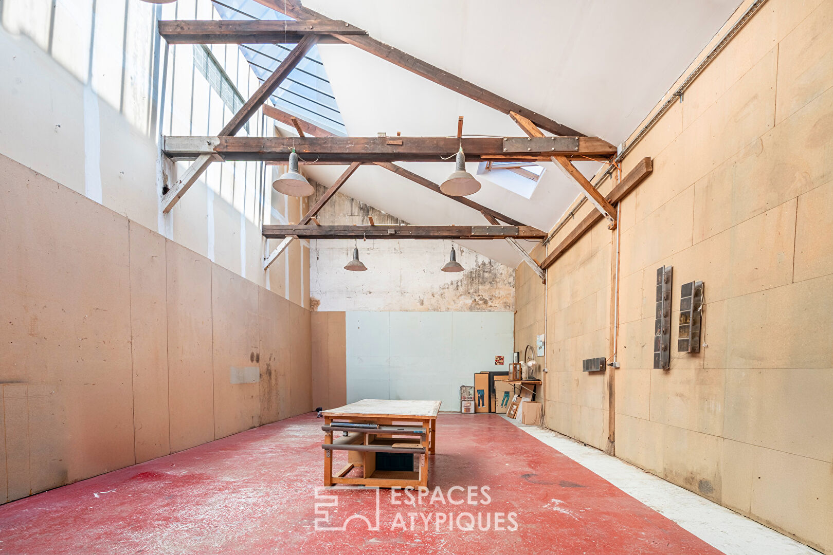 Atelier d’artiste aux volumes généreux