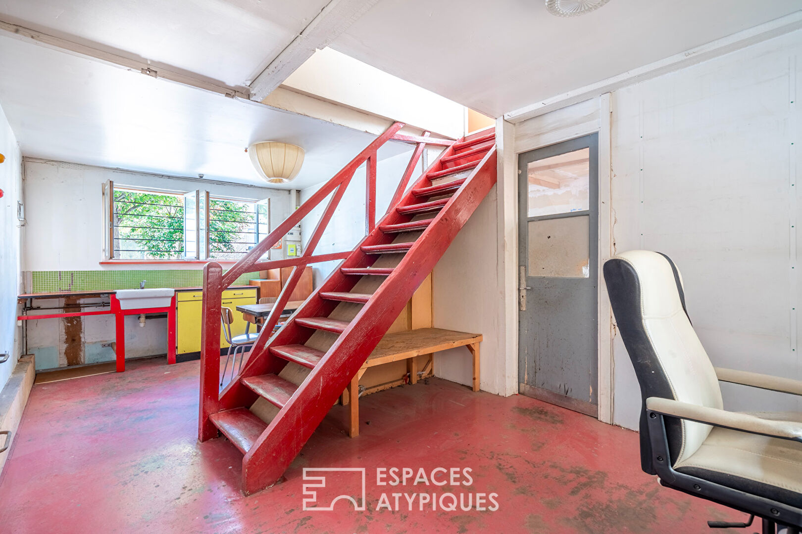 Atelier d’artiste aux volumes généreux