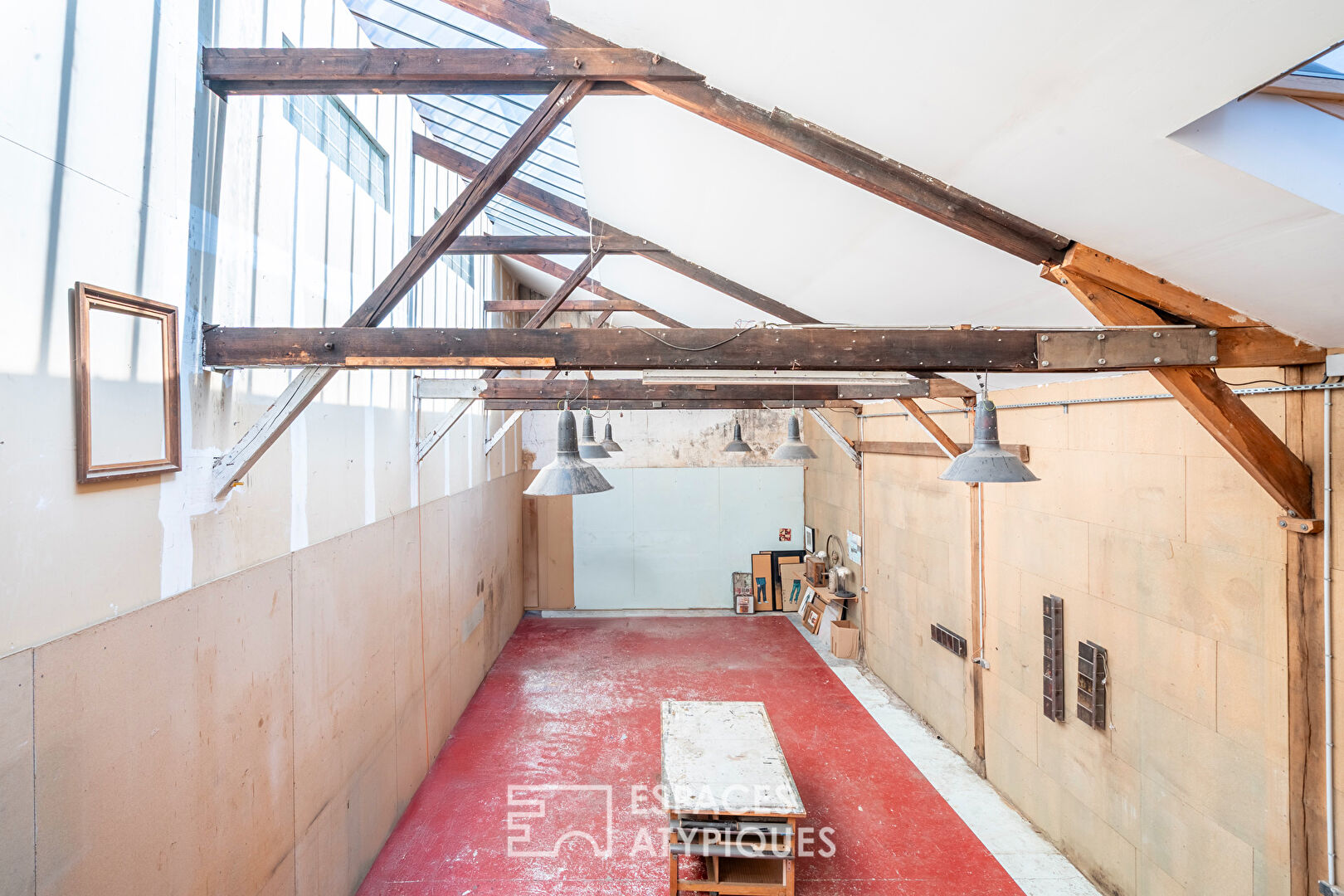 Atelier d’artiste aux volumes généreux