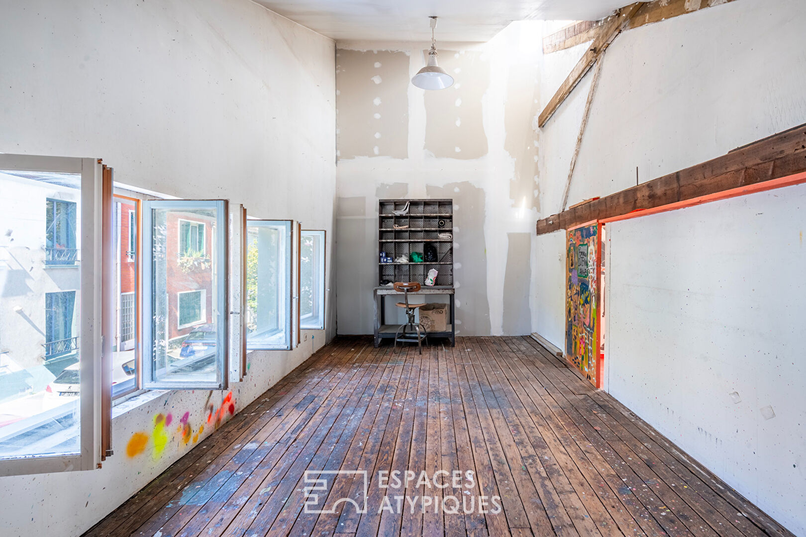 Atelier d’artiste aux volumes généreux