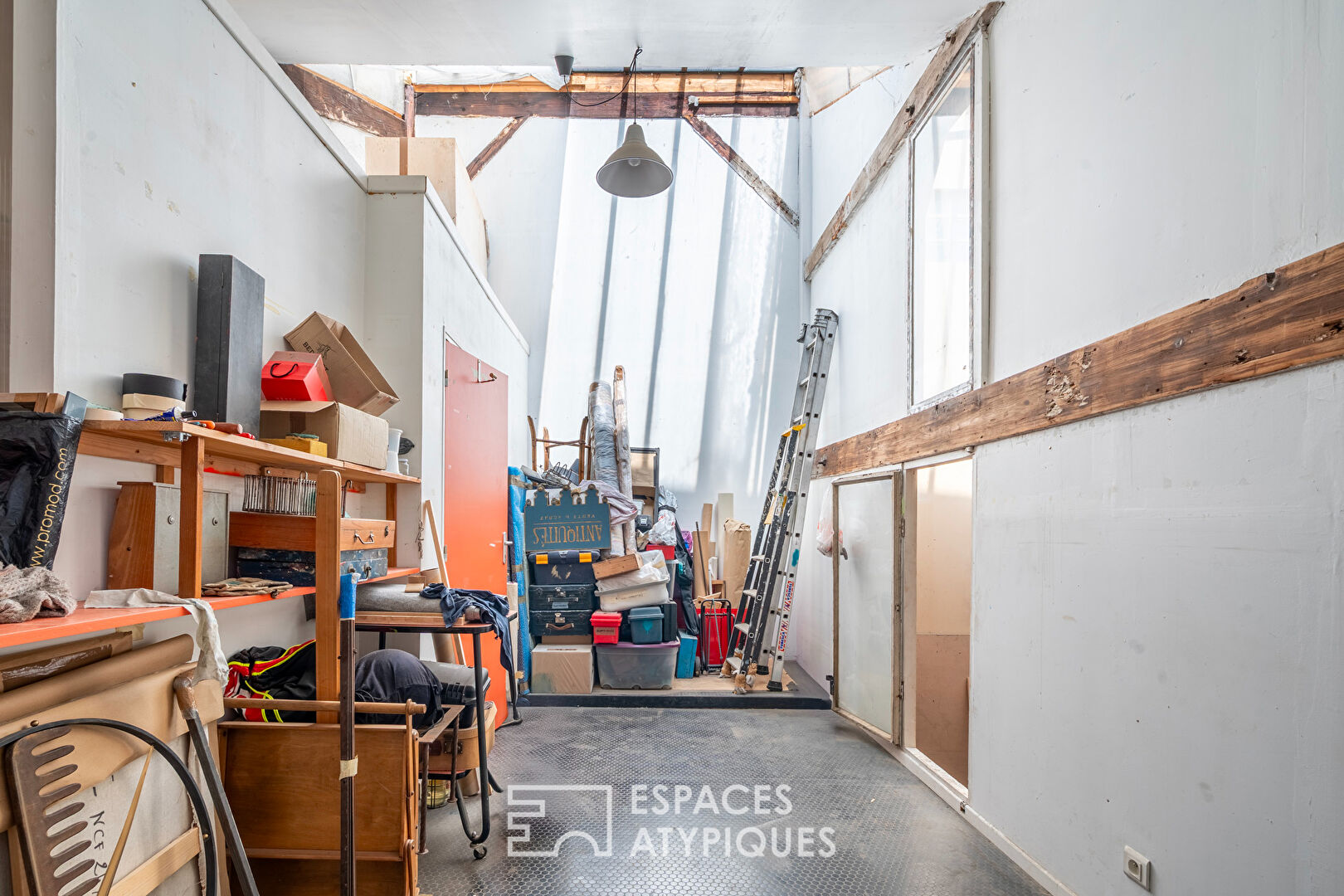 Atelier d’artiste aux volumes généreux