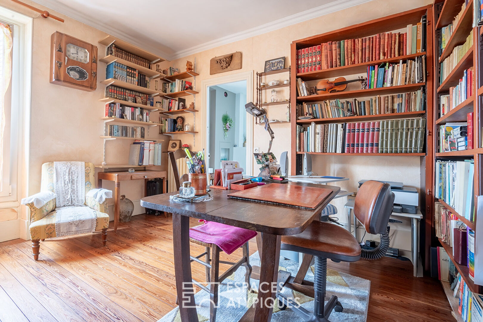 Maison familiale dans ancien atelier
