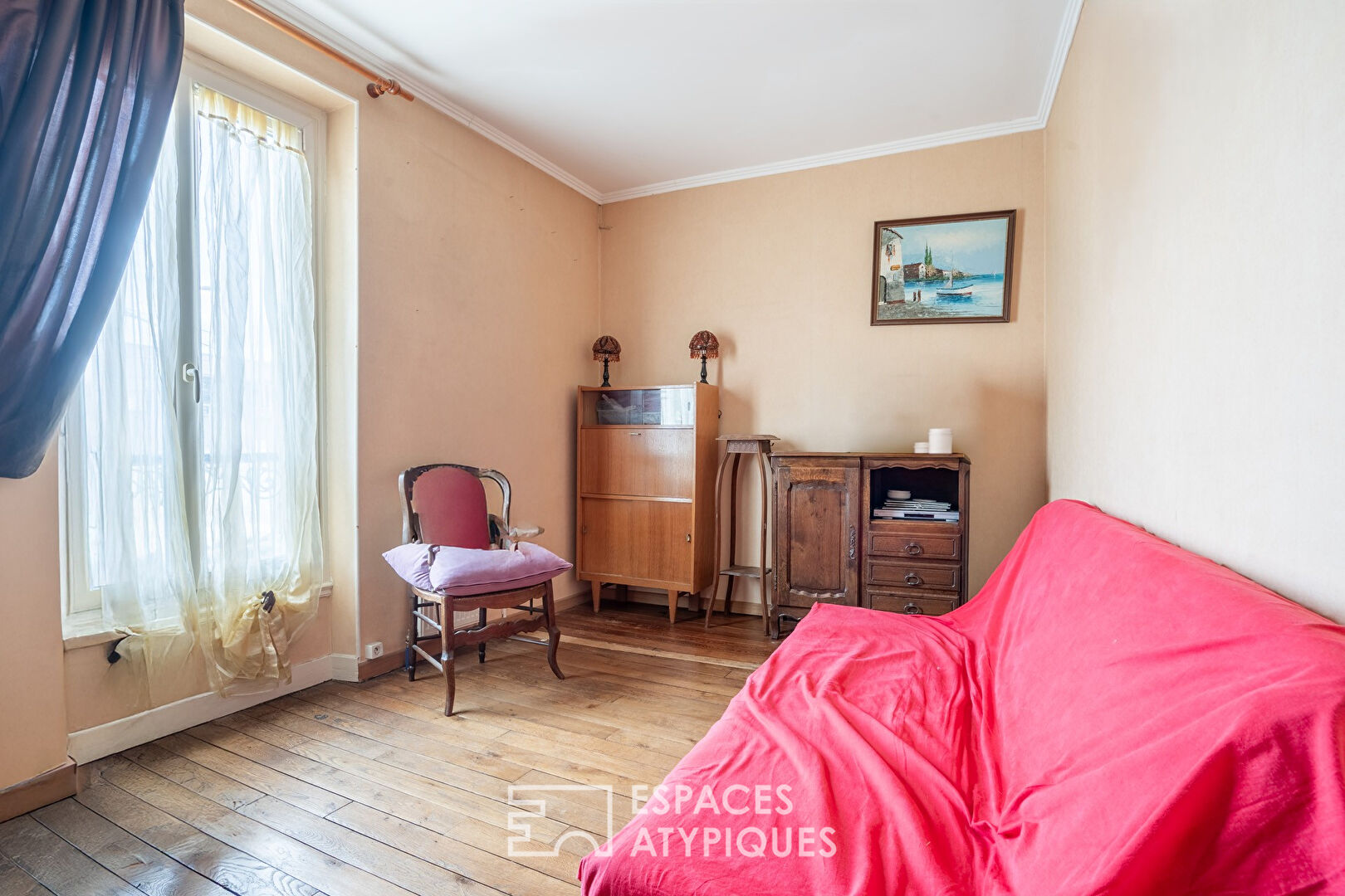 Maison familiale dans ancien atelier