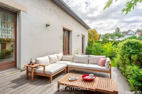 House with garden and terrace to revisit