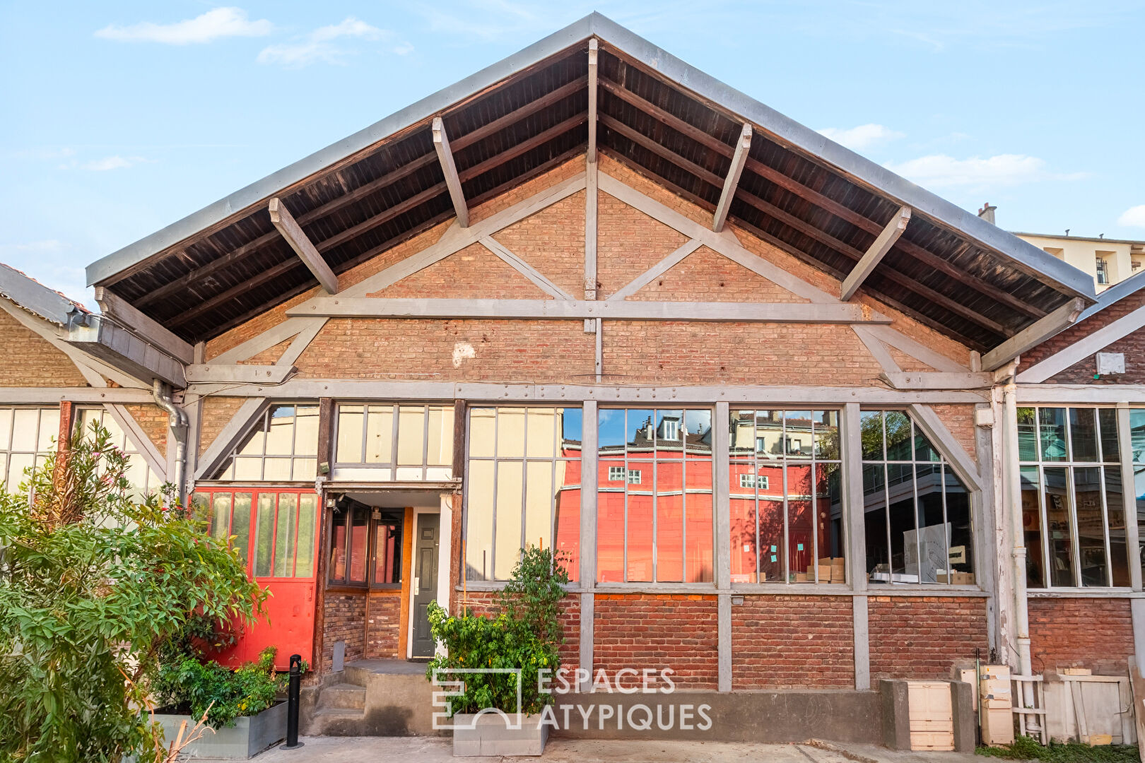 Loft avec patio dans une ancienne distillerie