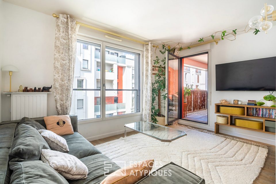 Appartement en dernier étage avec terrasses