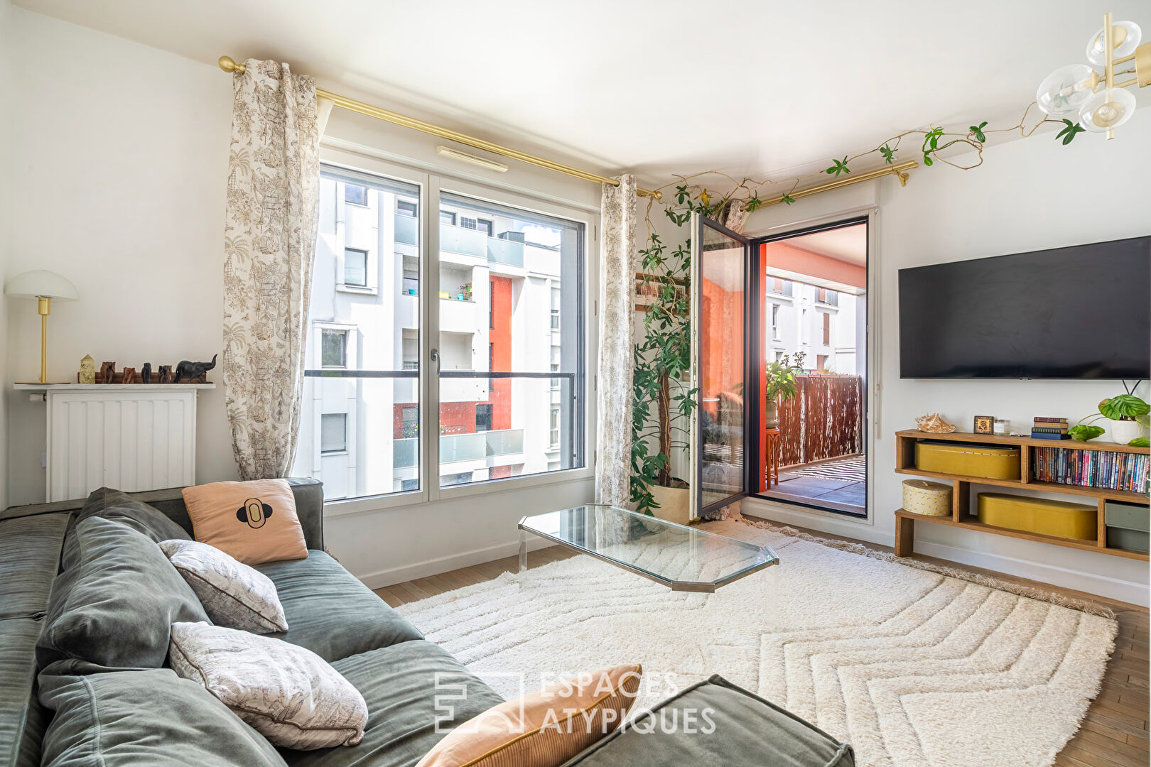 Appartement en dernier étage avec terrasses