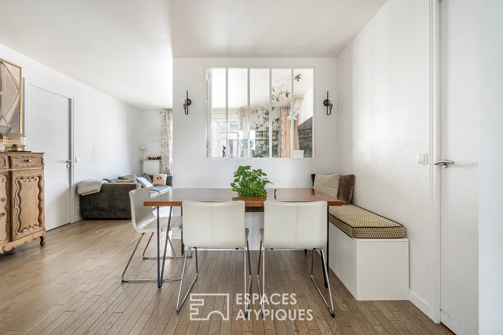 Appartement en dernier étage avec terrasses