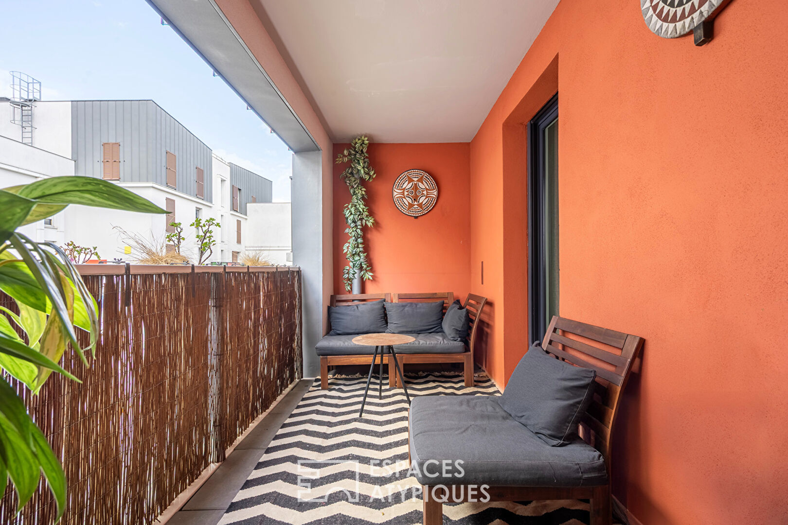 Appartement en dernier étage avec terrasses