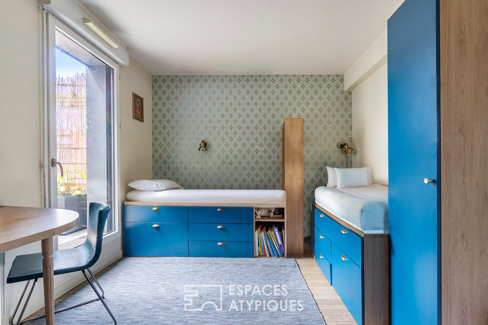 Appartement en dernier étage avec terrasses