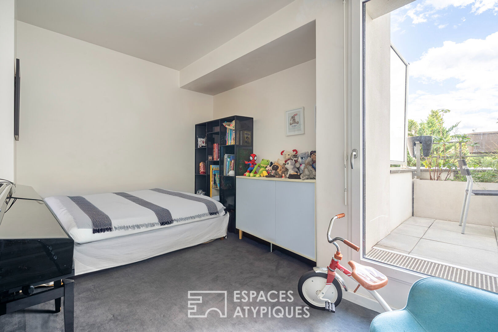 Appartement en dernier étage avec terrasses